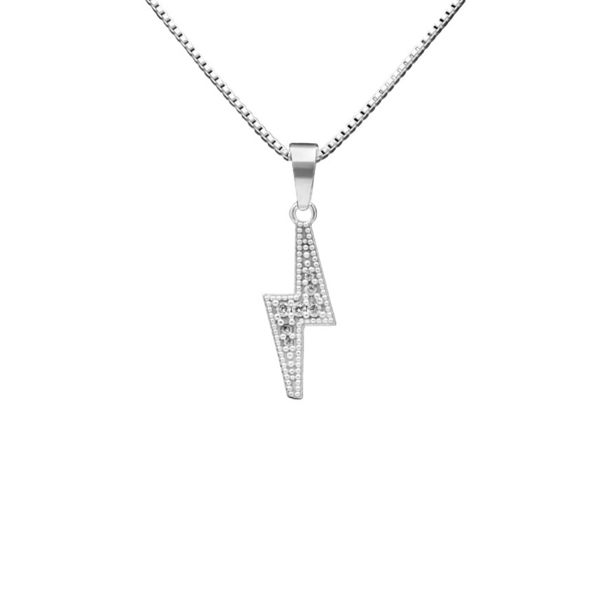 Gargantilha raio NJR prata 925