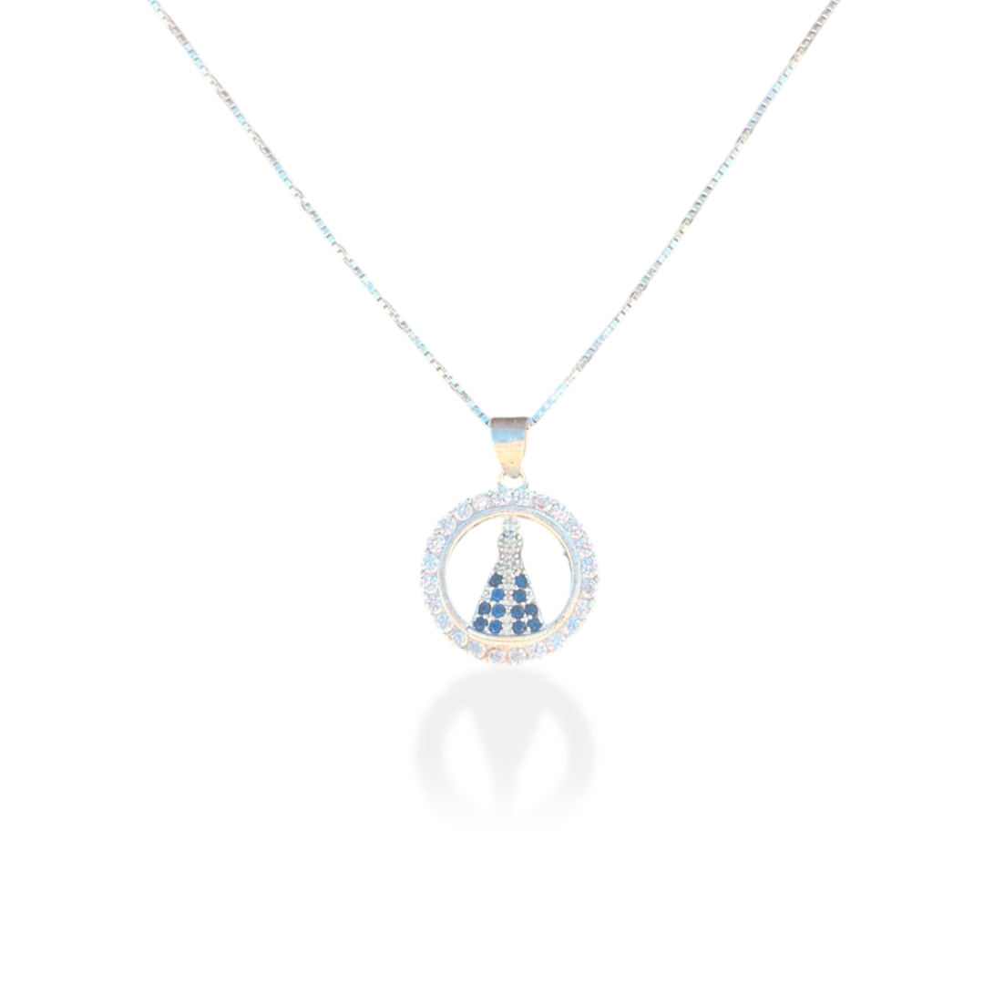 Corrente Nossa Senhora Prata 925