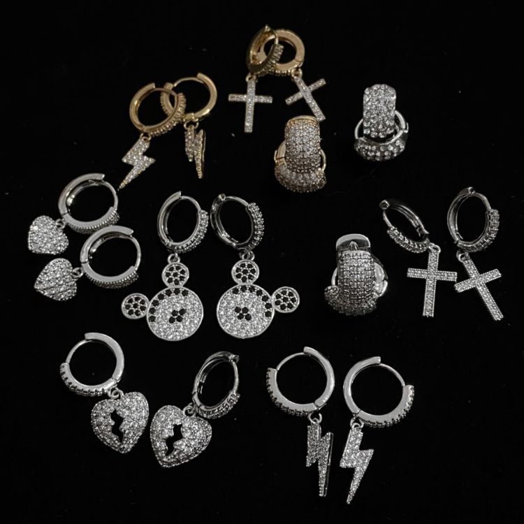 3 Pares de Brinco a Sua Escolha