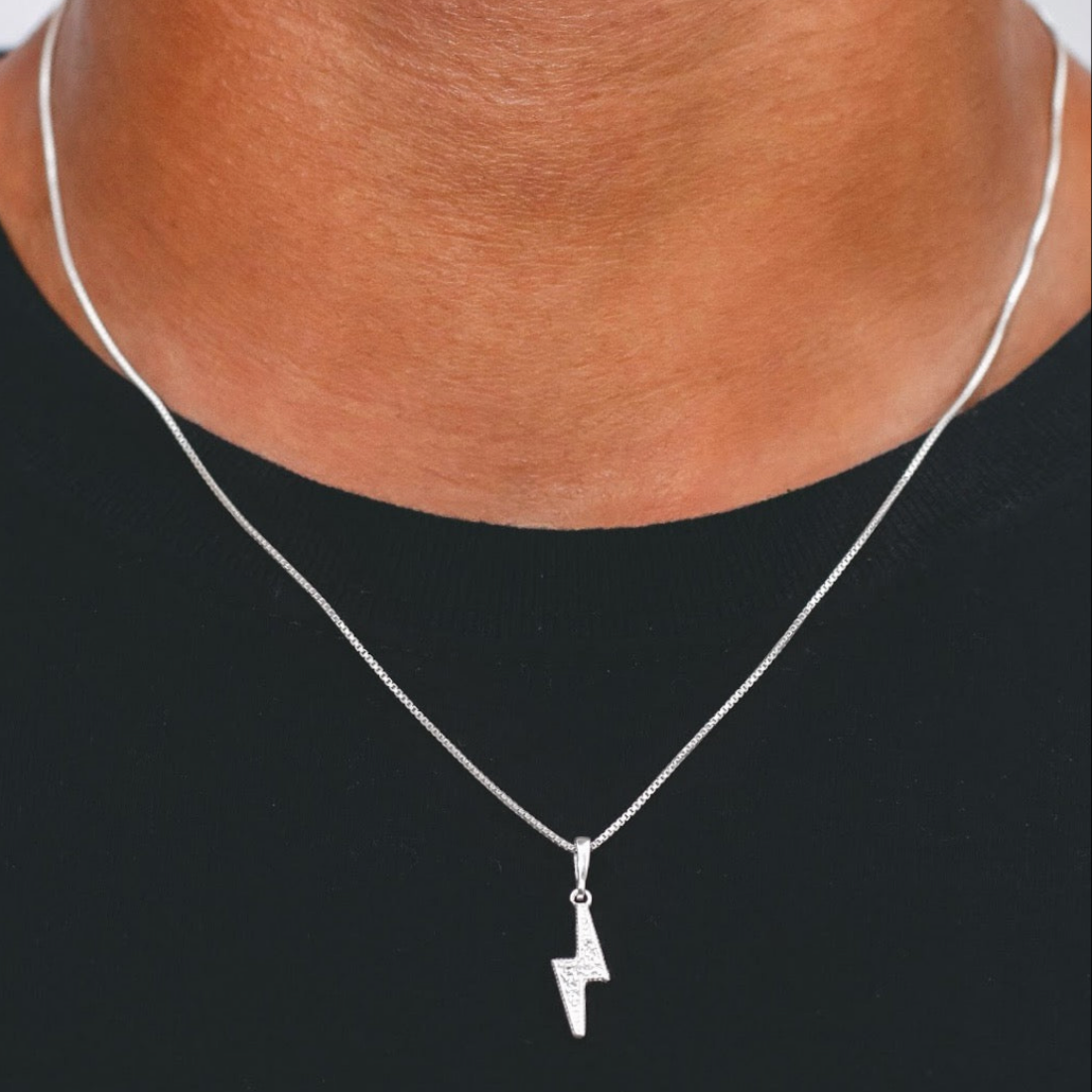 Gargantilha raio NJR prata 925