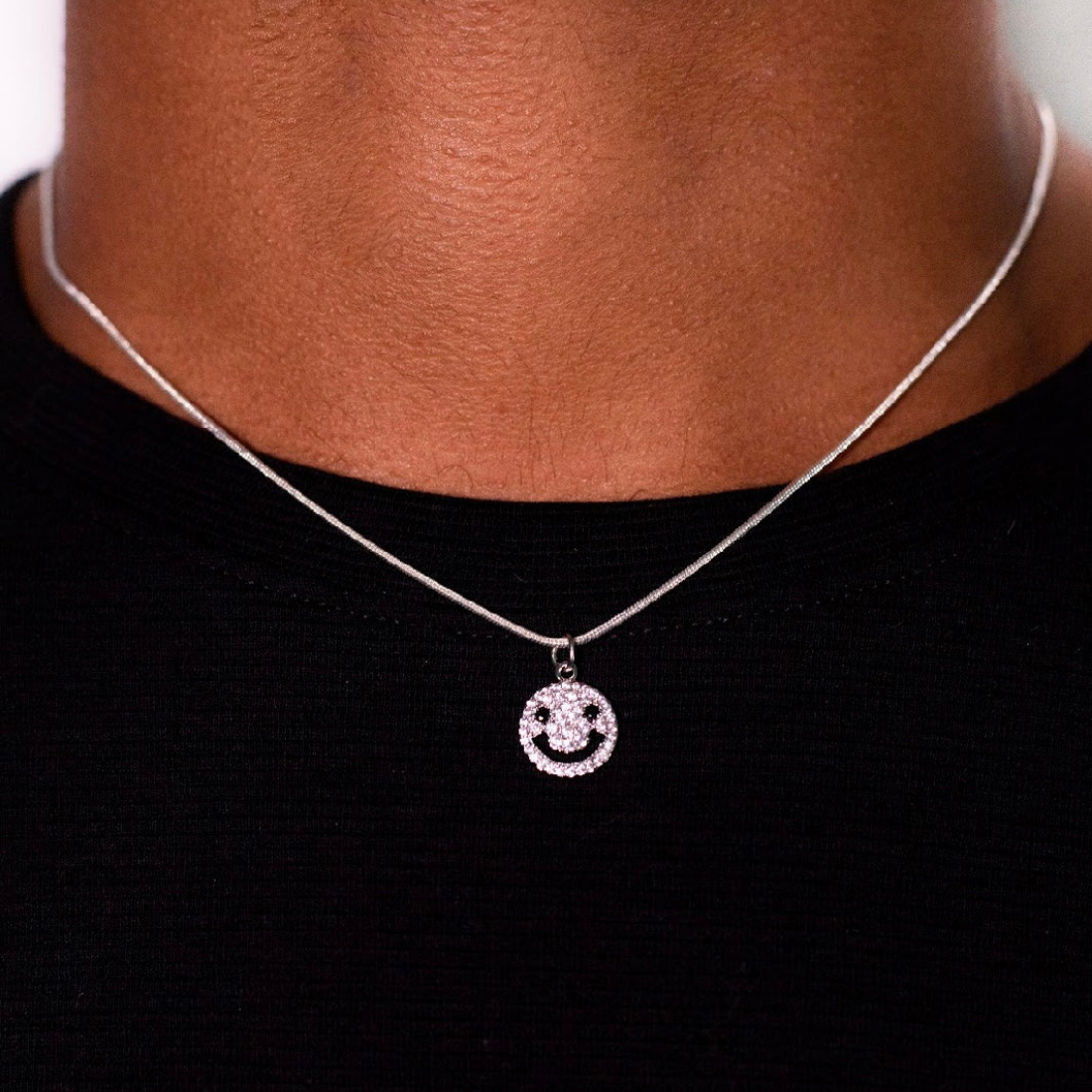 Corrente + Pingente de emoji