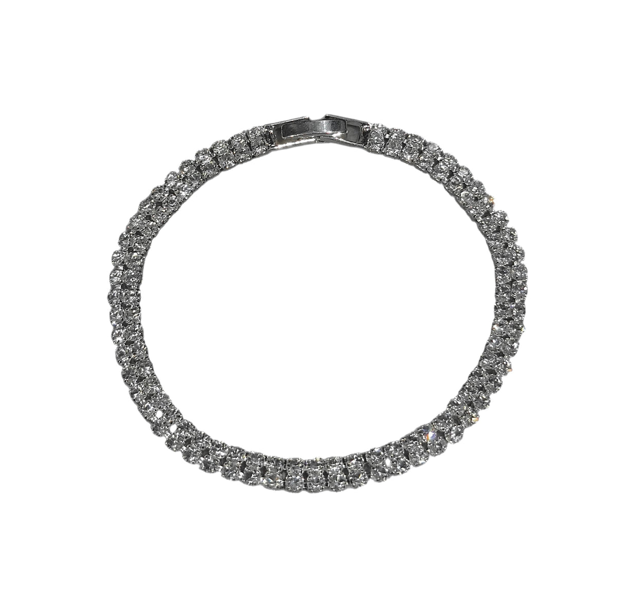 Corrente Riviera + Pulseira Cravejada+ FRETE GRÁTIS!