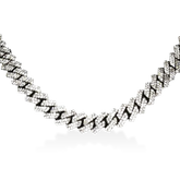 Corrente Ice Cuban Chain Prata