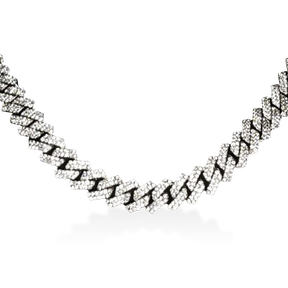 Corrente Ice Cuban Chain Prata