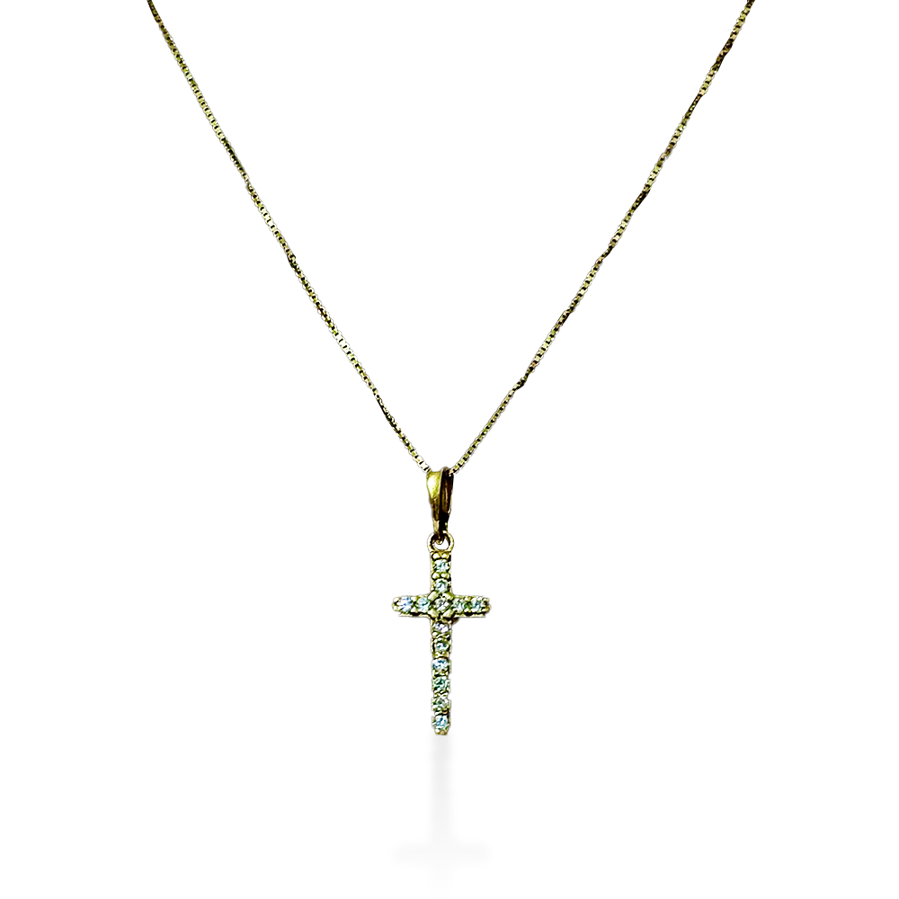 CORRENTE  NJR BANHADA A OURO 18k