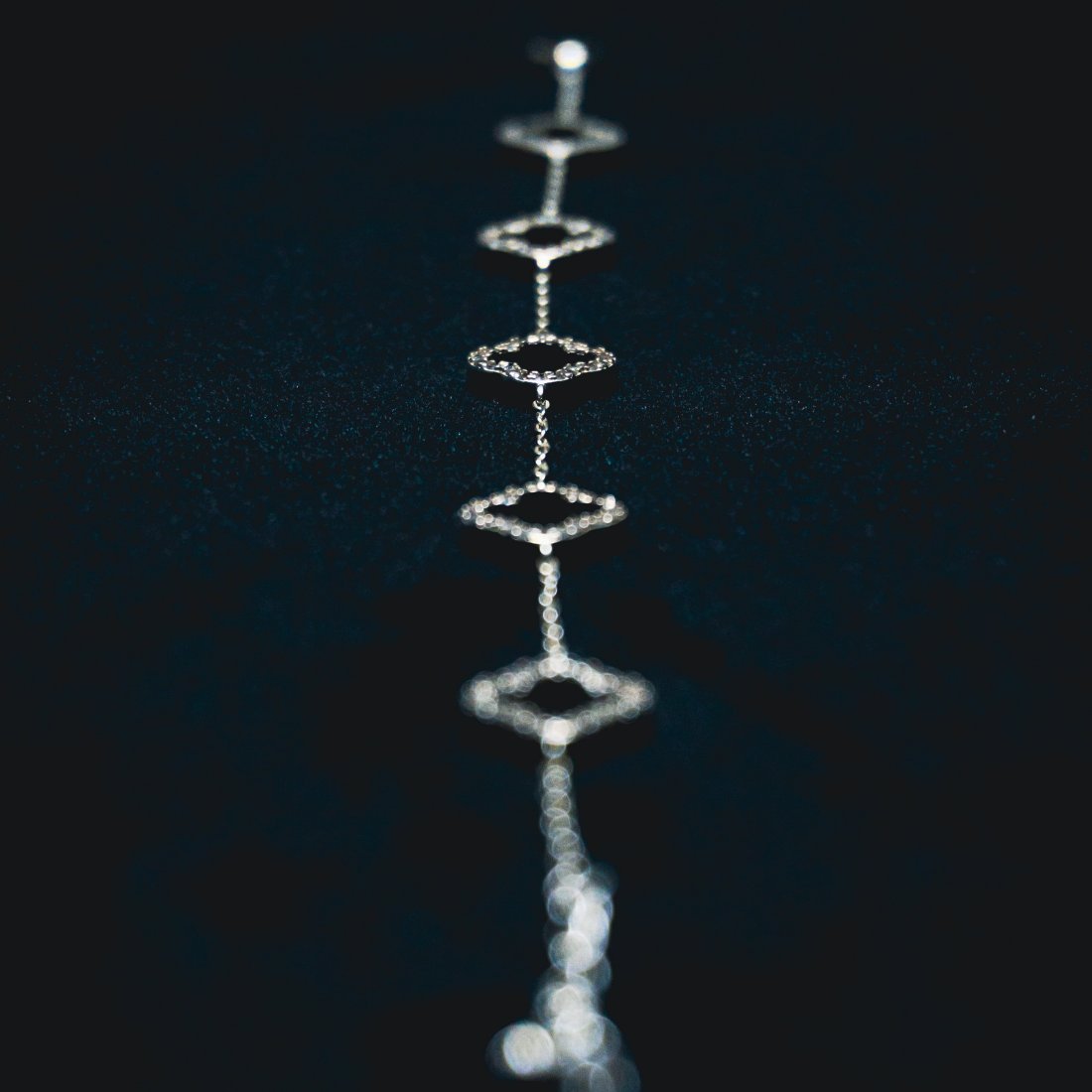 Pulseira Trevo cravejada Prata 925