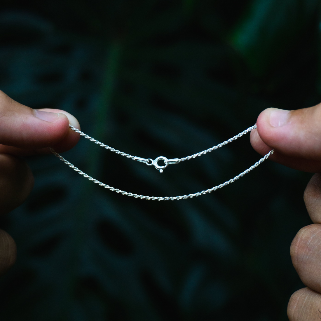 Corrente NJR + Pulseira Baiana [50%OFF] Prata 925