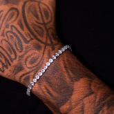 Pulseira Riviera Prateada
