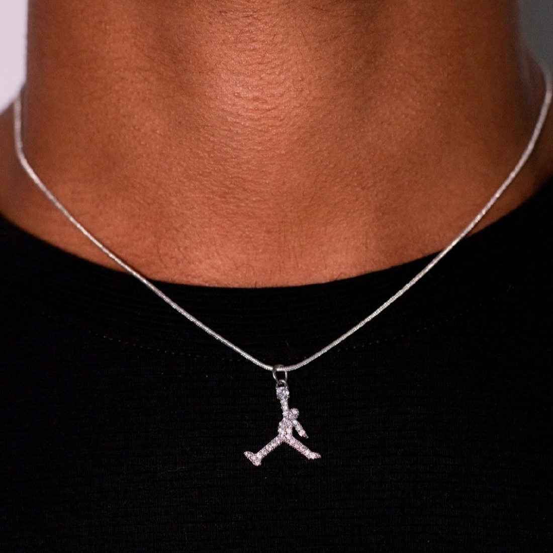 Corrente Pingente Jordan Cravejado