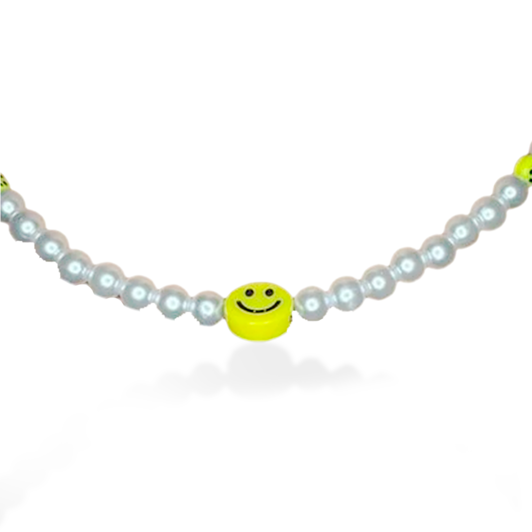 Colar Pérola Emoji Curto